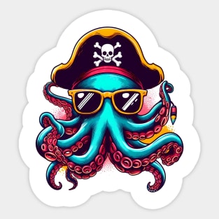 The Pirate Kraken Sticker